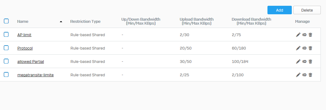 Traffic Shaping - Discussions - Sophos Firewall - Sophos Community