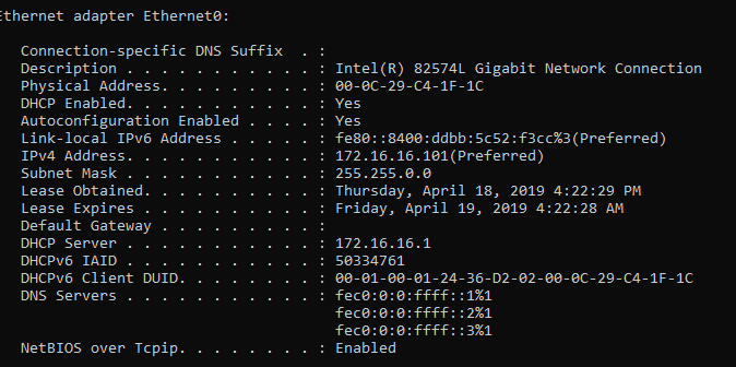 No options from dhcp server available after sophos boot - Discussions ...