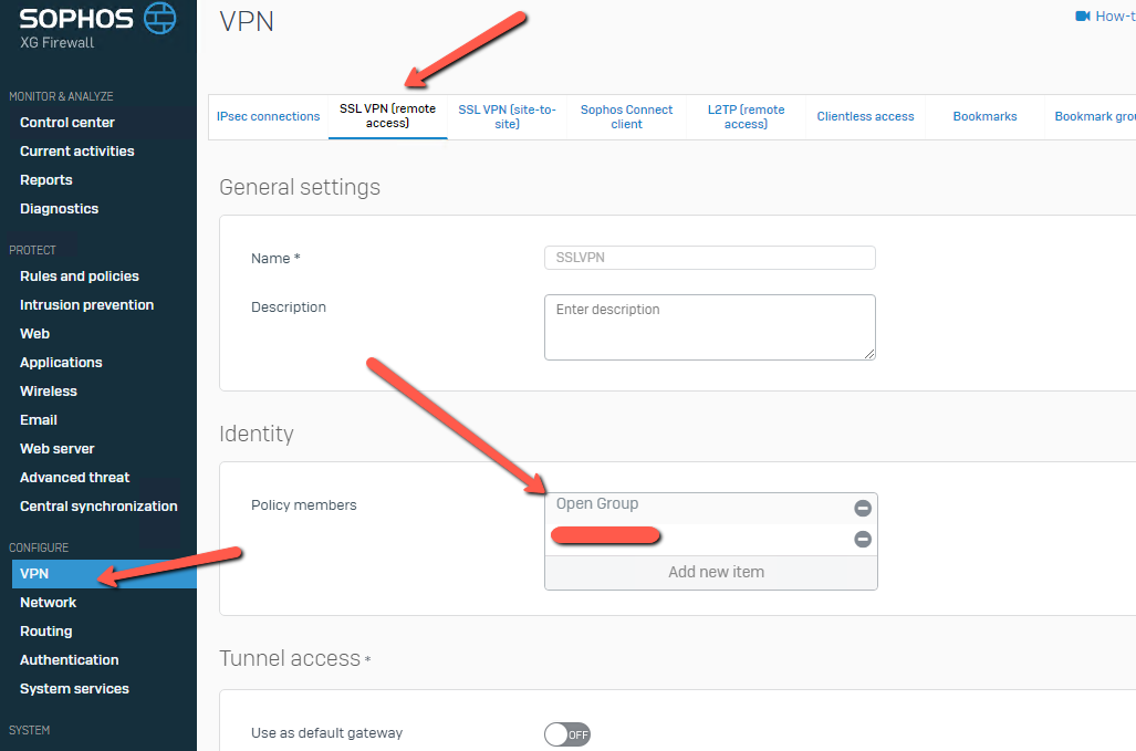 Sophos VPN Client Detailed Explanation