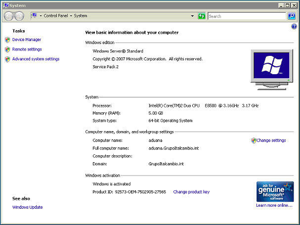 upgrade to windows server 2008 r2 sp2