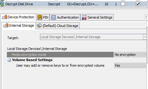 Encryption menu option is grayed out on the client?  Forum  SafeGuard Encryption  Sophos 