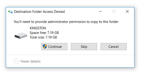 Admin permissions to copy to USB Stick ? - Discussions - Encryption ...