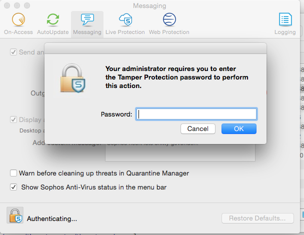 how to uninstall sophos endpoint without tamper protection