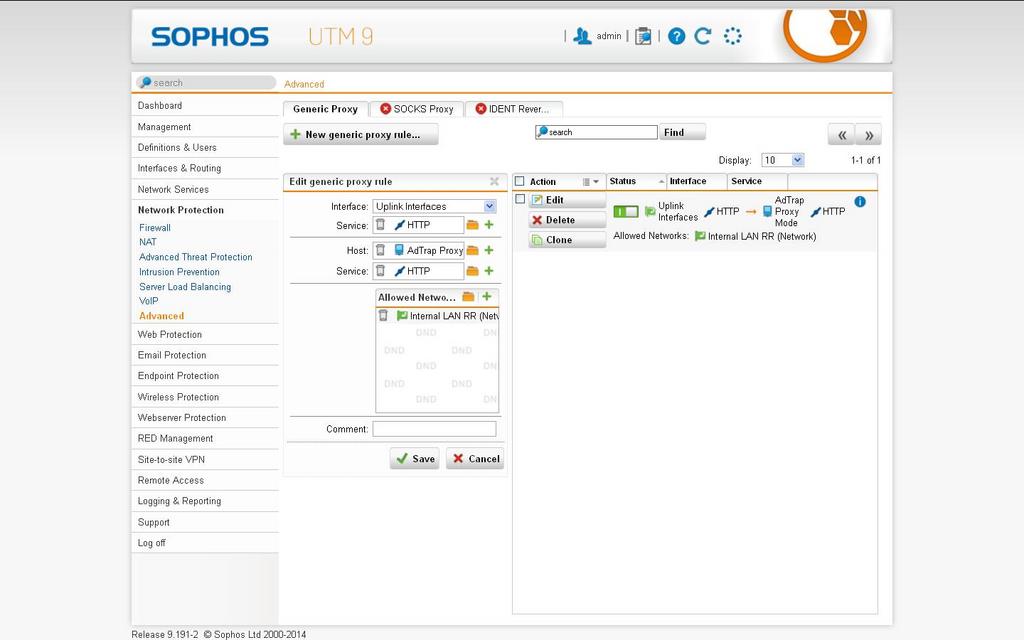 Sophos utm 220 pfsense