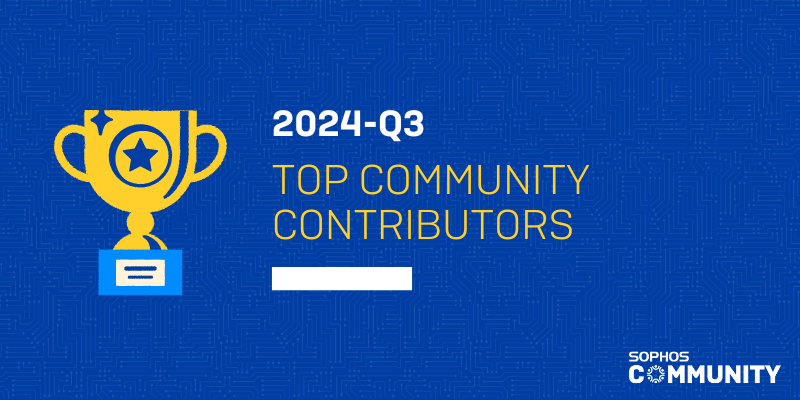 Announcing Q3 2024 Top Community Contributors