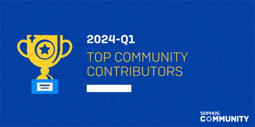 Announcing Q1 2024 Top Community Contributors
