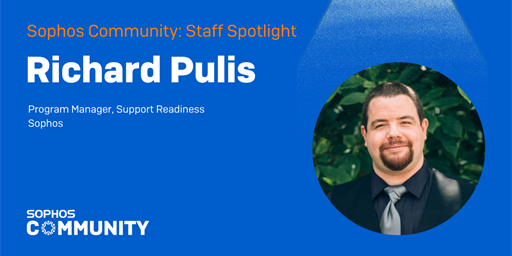 Sophos Community: Staff Spotlight - Richard Pulis