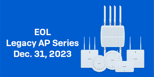 Lifecycle Information: Sophos AP Series End of Life (Dec. 31, 2023)