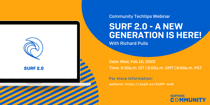 Register Now - Community Techtips: SURF 2.0