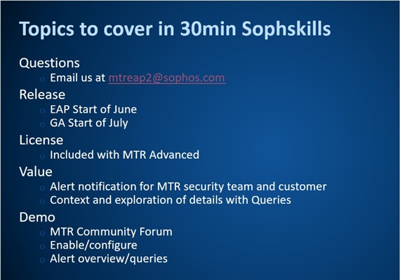 Presentation Deck from Sophskills for MS Graph Connector