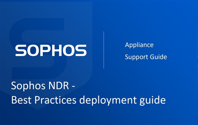 NDR Best Practices deployment guide