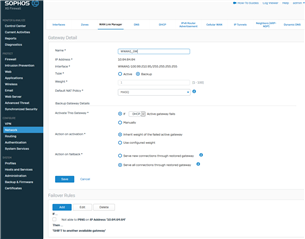 How to configure WAN Failover with Cellular WAN? - Discussions - Sophos ...