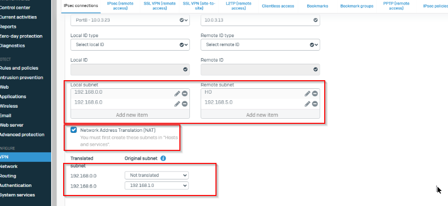 Sophos Routing Precedence Through IPsec Tunnel - Discussions - Sophos ...