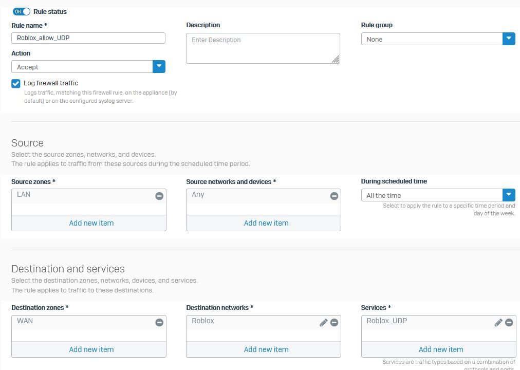 Roblox not working if Use web proxy instead of DPI engine is active -  Discussions - Sophos Firewall - Sophos Community