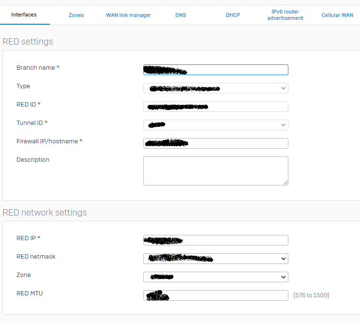 Sophos XG RED Through Specific Gateway - Discussions - Sophos Firewall ...