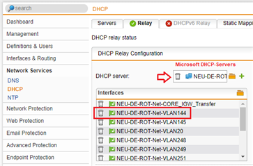 firewall builder stopping dhcp