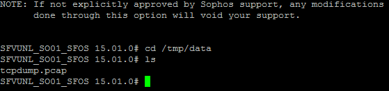 Sophos tcpdump ipsec