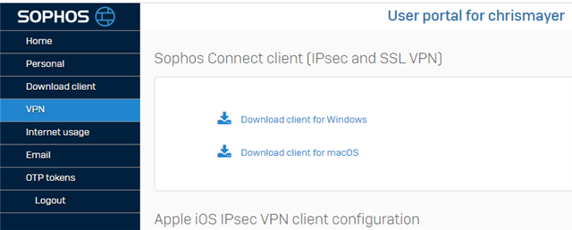 sophos ssl vpn client 2.1 download