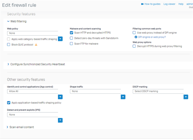 Apply Application-based Traffic Shaping Policy No Affecting My Youtube ...