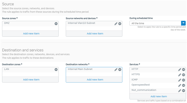 Two identical VLANs one can access Main VLAN other cant