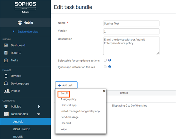 how to uninstall sophos on android